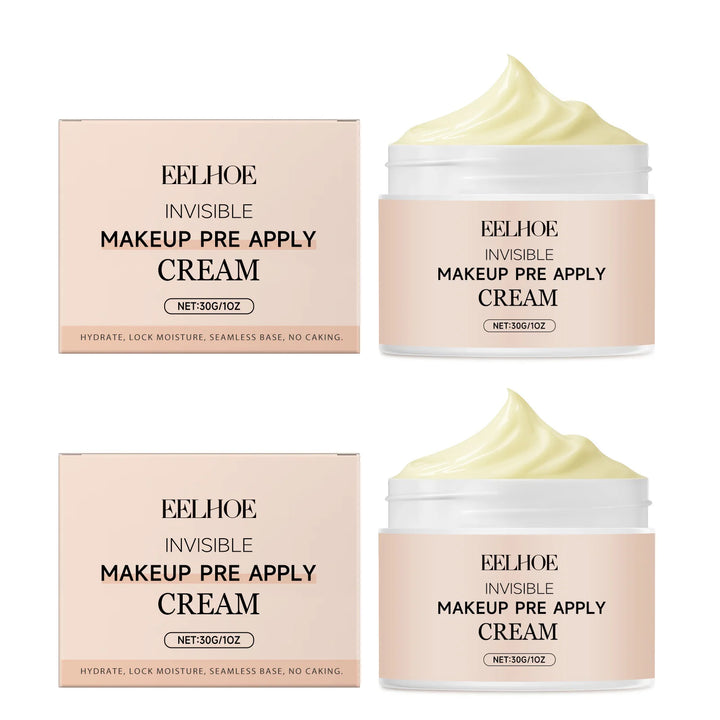 Pre Primer Invisible Makeup Waterproof Minimize Pore Brightening Skin Tone Natural Isolation Pre Apply Cream Primer Makeup 30g