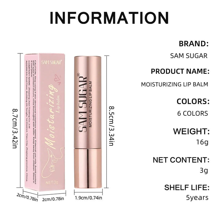 Hyaluronic Acid Lip Balm Overnight Sleeping Mask Moisturizing Anti Chapping Long Lasting Hydration Fades Lip Lines Gloss