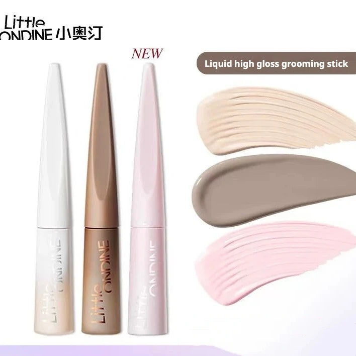 Little Ondine Liquid Contouring Concealer High Gloss Stick Refinish Brightening Matte Shadow 3D Nose Tear Groove Lying Silkworm