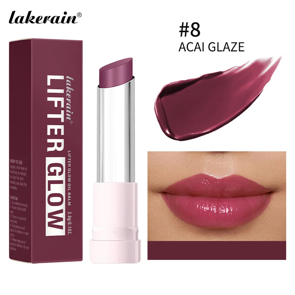 Lifter Glow Lip Oil Balm Deep Nourishing Smooth-melt Texture Glossy Glazed Lip Effect Moisturizing Lip Balm Natural Lip Makeup