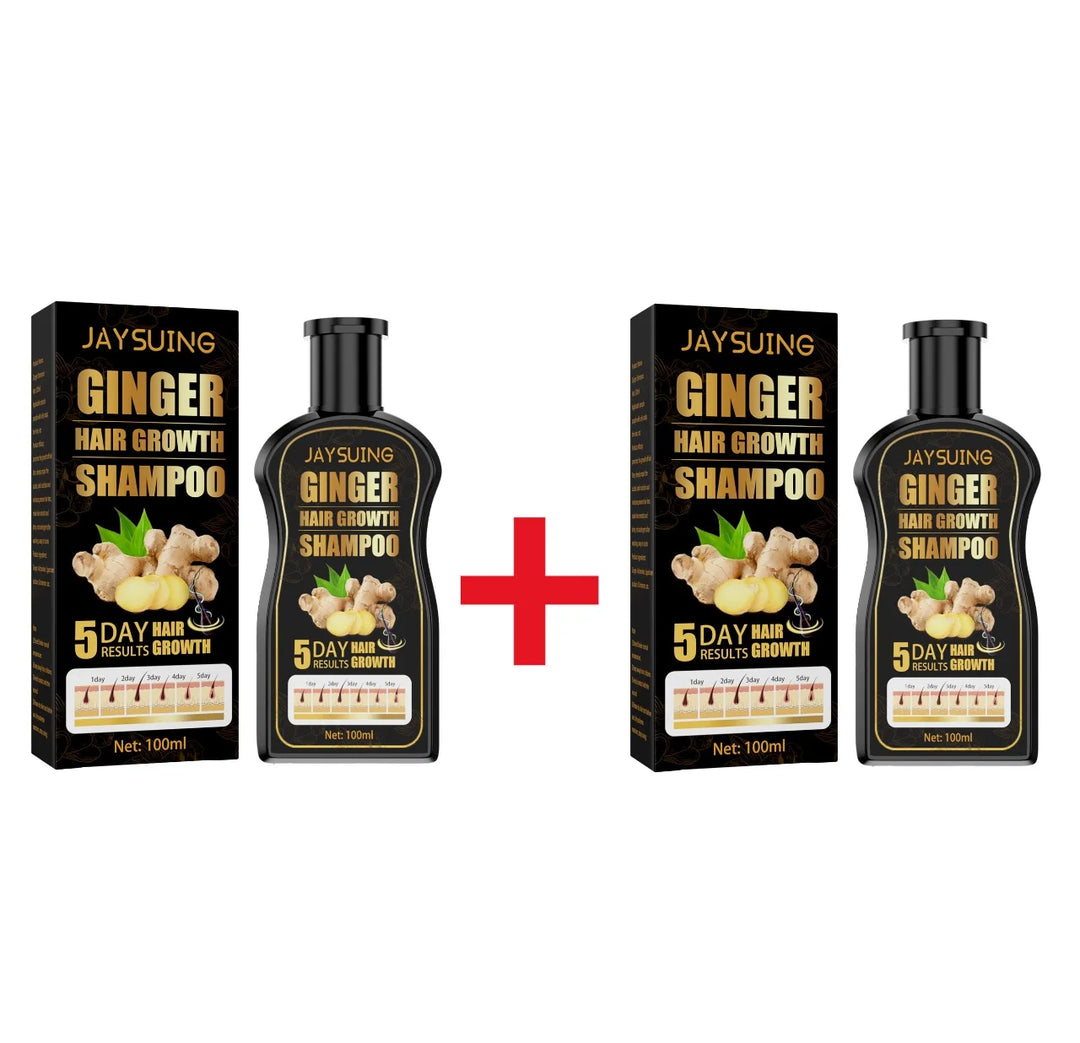 Ginger Regrowth Shampoo Anti Hair Loss Oil Control Dandruff Removal Moisturiz Nourish Scalp Repair Damaged Hair Growth Shampoo