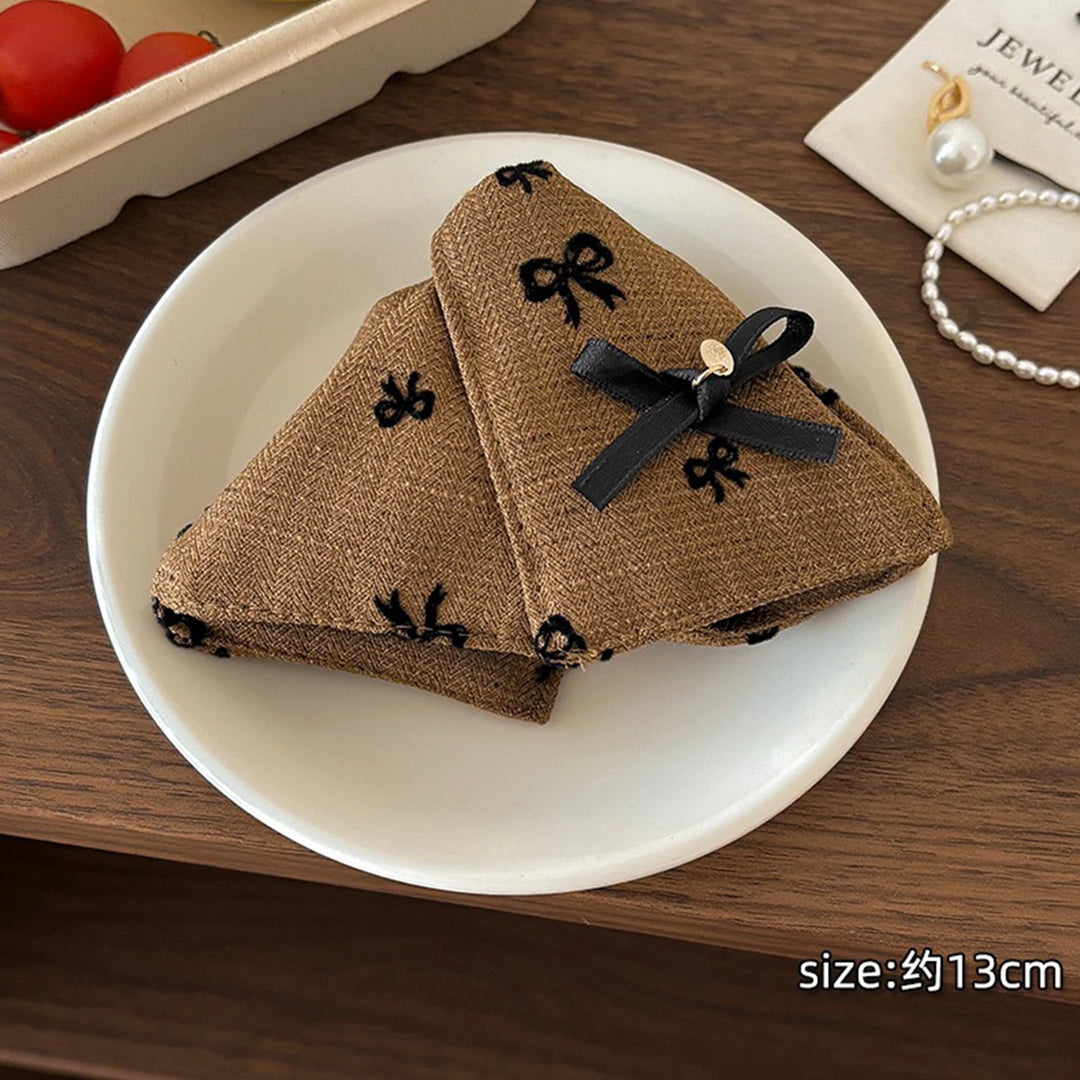 Korean-style butterfly knot triangular hair clip for women, 2025 new back-of-head hair claw, shark clip hair accessory