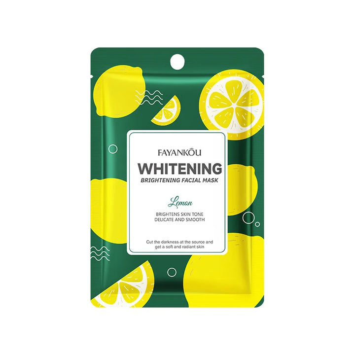 10pcs FAYANKOU Fruits Facial Masks Moisturizing Whitenting Hydrating Anti-Aging Face Mask Sheet Masks Beauty Facial Skin Care