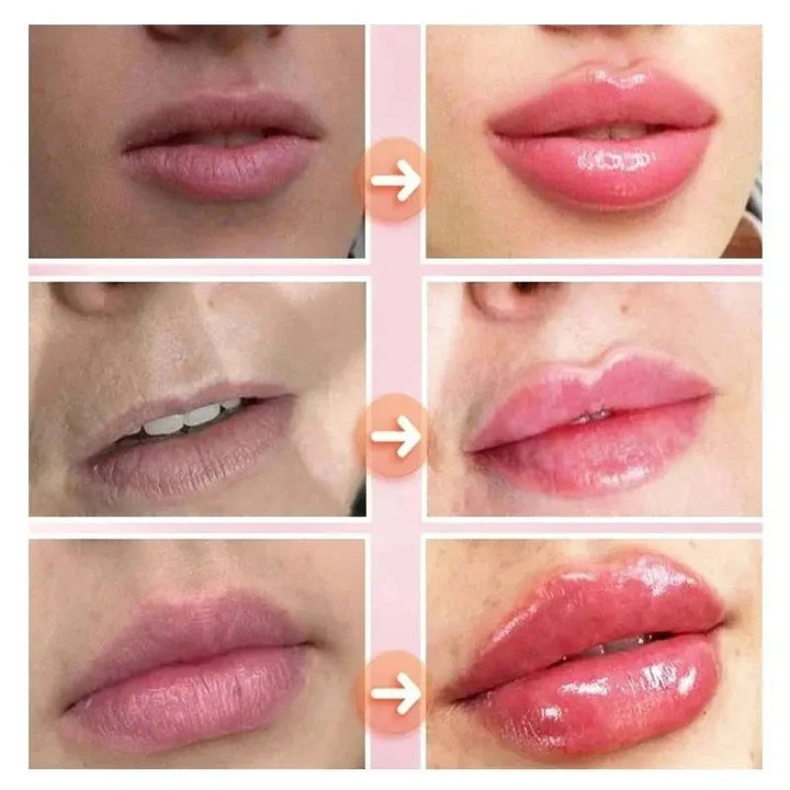 Collagen Lip Plumping Oil  Instant Long Lasting Volumise Deeply Moisturize Reduce Lip Lines Lightweight Non-sticky Lip Balm Oil