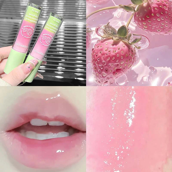 Cappuvini Lip Balm Water Light Moisturizing Hydrating Anti-Wrinkle Lip Care Korean Style Plump Lips Low Price Mirror Type Unisex Winter Essential