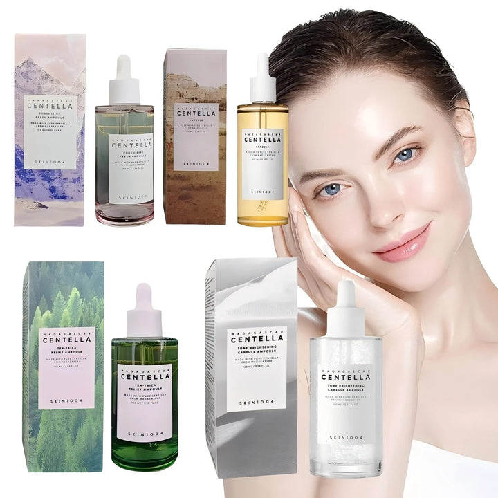 Skin1004 Madagascar Centella Asiatica Ampoule Facial Serum Moisturizing Brightening Oil for Face Care Hydrating Skincare