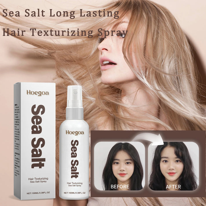 Sea Salt Hair Styling Spray Long Lasting Styling Improving Thickening Strong Holding Non Greasy Fluffy Volumizing Mousse