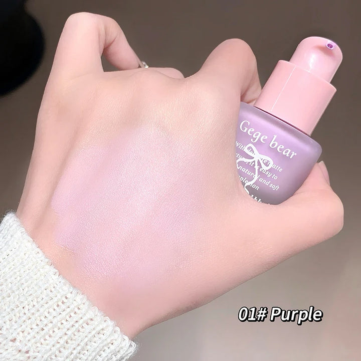 Gege Bear Light Blush Liquid Moisturizing Mirror Vitality Moisturizing Whitening Brightening Natural Rouge