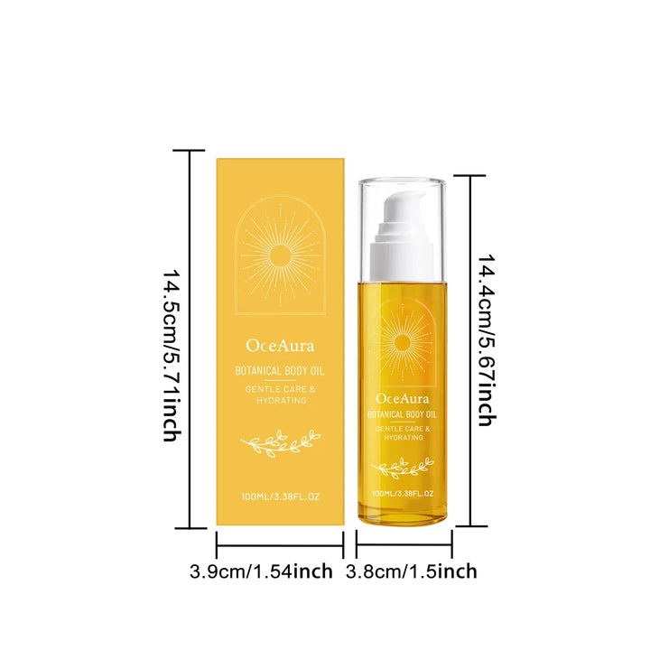 Body Oil For Glowing Skin Women Moisturizing Brighten Deep Hydration Enhance Elasticity Anti Cellulite Original Essential Oils