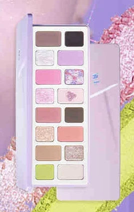 Qianyan Cheeryep 16 Color Eyeshadow Palette Glitter Chamelon Matte Pearlescent Flash Plate Cowherd Sequins