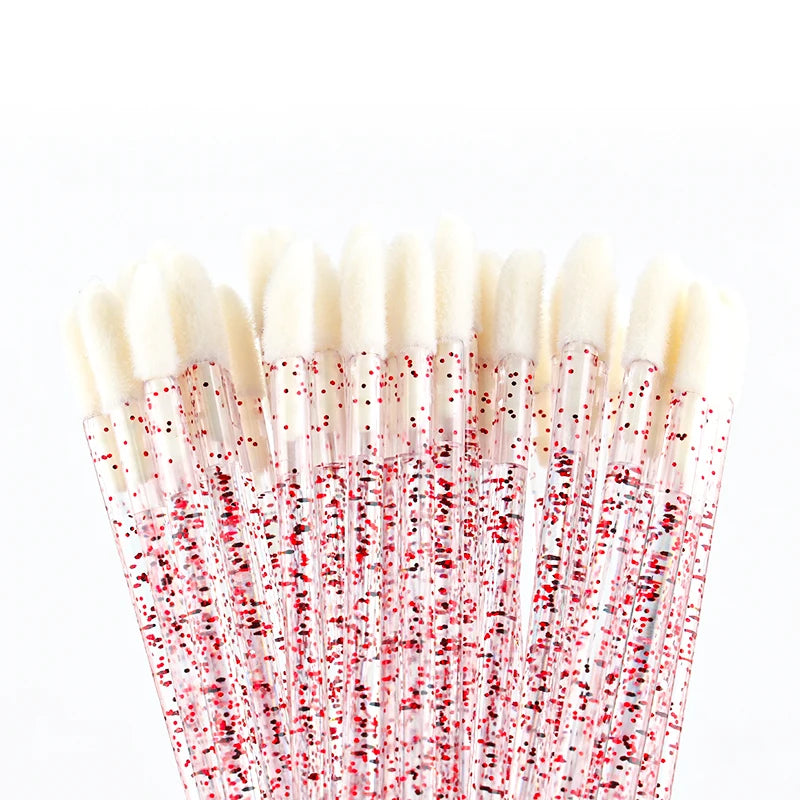 SHIDISHANGPIN 5/50 Pcs Lip Brush Lash Extension Mascara Applicator Eyelash Maquillaje Brush Lipstick Wands Set Makeup Tools
