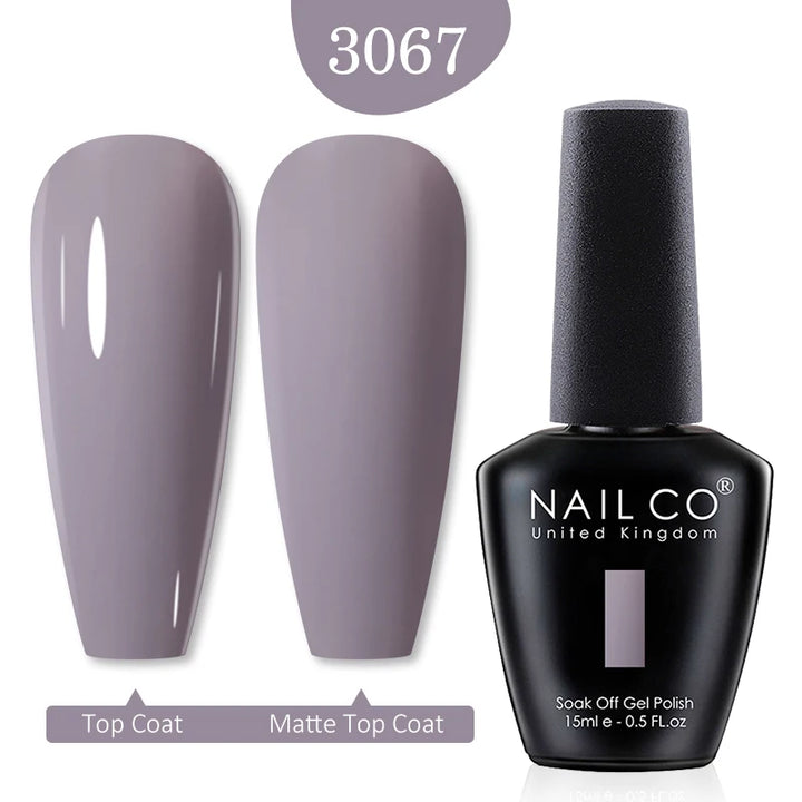 NAILCO Red Colors Series 15ML Nail Gel Polish Nail Supplies Semi Permanent For Nail Art Manicure Soak Off LED UV Hybrid Varnish