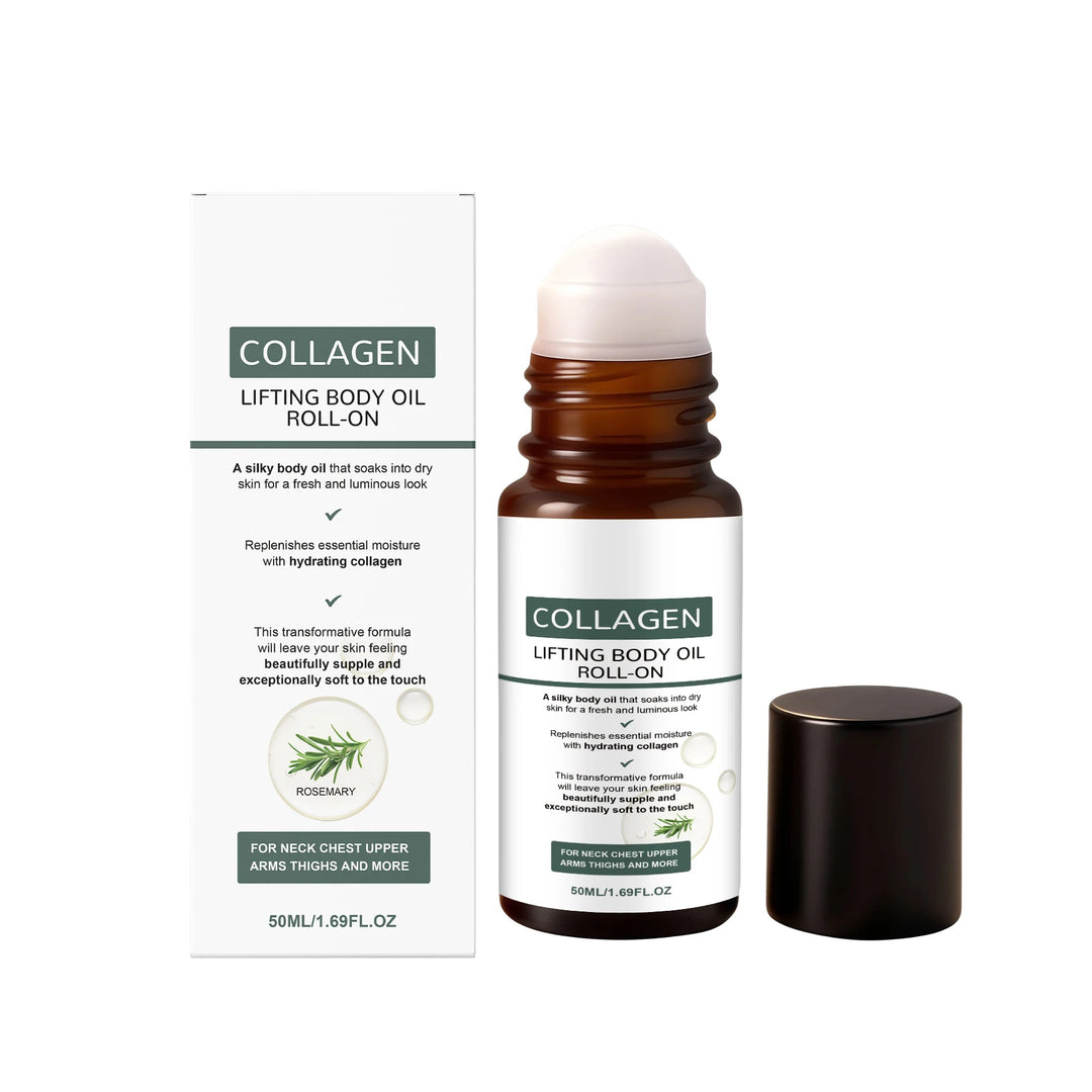 Roll-On Lifting Body Oil Rollerball Massage Nourish Moisturizing Improve Dry Rough Tighten Skin Care Hydrating Firming Body Oil