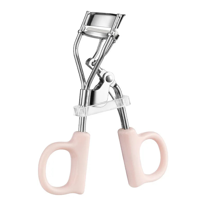 Silicone Handle Eyelash Curler Practical Eyelash Curler Wide Angle Curler Suitable Shaping Beginner Portable Eyelash Clip