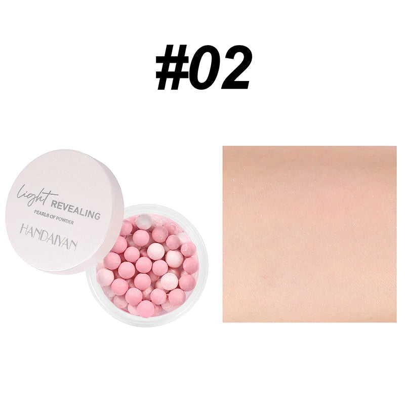 Oil Control Pressed Setting Loose Powder Balls Bronzer Natural Brighten Waterproof Nude Setting Translucent Powder Korean Makeup