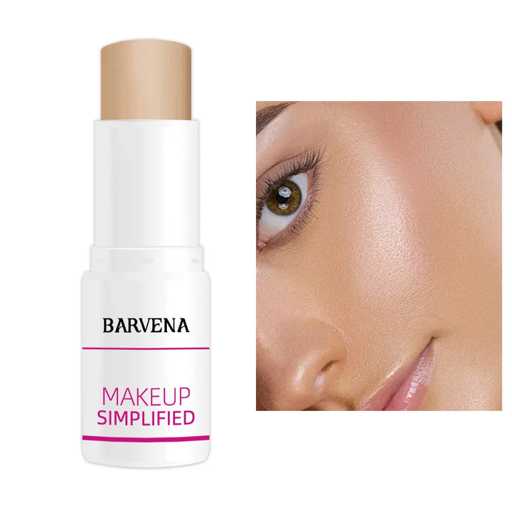 Three in one simple concealer makeup stick is durable and hard to take off makeup to create a natural three-dimensional contour