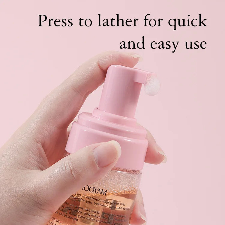 Crystal Infused Yoni And Vaginal Wash Private Clean Balanced Gently Moisturize Shower Gel, Feminine Prevent Dryness Healthy Care