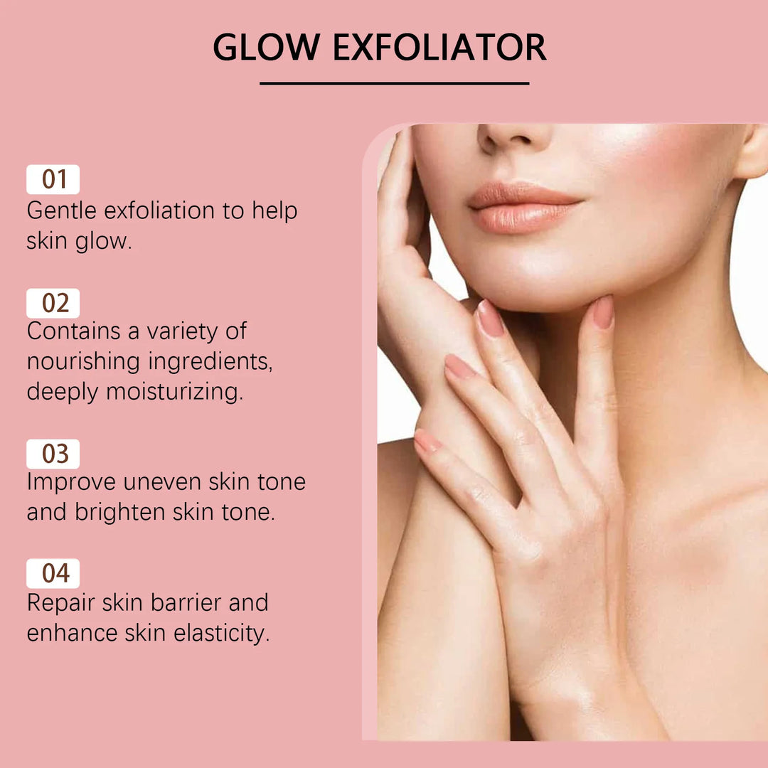 EELHOE Smooth Facial Scrub Exfoliator Dark Skin Removal Moisturizing Face Glow Even Skin Tone Lighten the Face Scrub Exfoliating