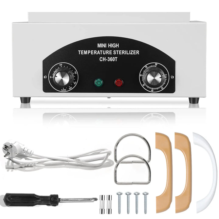Metal Tools Sterilizer 300w High Temperature Sterilization Nail Salon Medical Tools Barber Shop Studio Sterilizer Cabinet