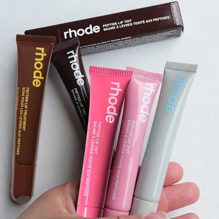 Rhodeskin Spring Lip Gloss Lip Balm Smoothing Lipstick Lines Lasting Nourishing Women Daily Care Makeup Moisturizer Blush Girl
