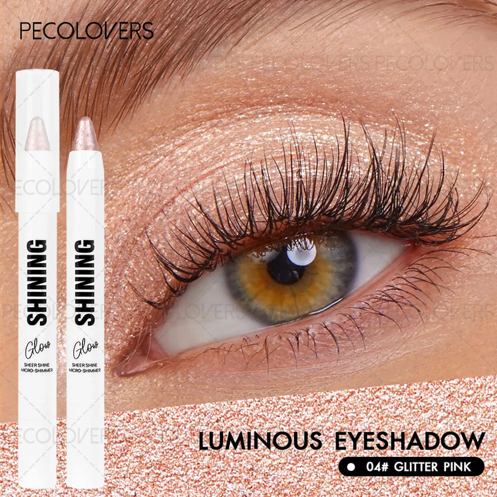 1PC Color Crease-proof Eyeshadow Stick | Light Luxury, Shimmery Finish, Ultra-creamy, Waterproof, Smooth and Easy to Apply