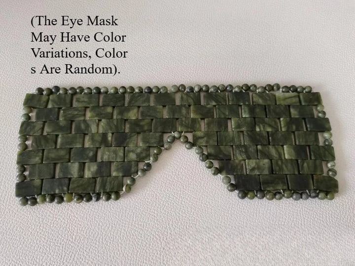 New Jade Facial Eye Mask Gouache Scraper Roller Massager Jade Stone Guasha Cold Therapy Anti Aging Jade Mask Beauty Tool