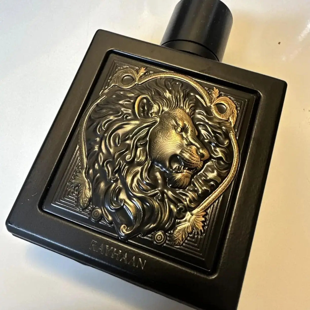 Click to see full view Rayhaan Lion Eau De Parfum Spray for Men, 3.4 Ounce
