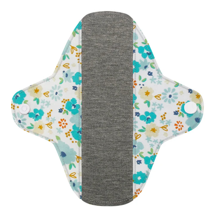 5PCS Reusable Washable Menstrual Pads Graphene Cotton Waterproof Leakproof Sanitary Pads For Women Postpartum Free Storage Bag