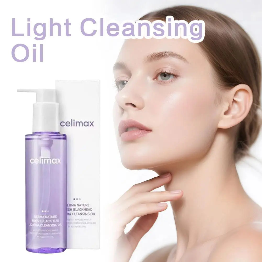150ml Celimax Light Cleansing Makeup Remover Oil Does Not Clog Pores instantly emulsifies Balance Cleansing Care