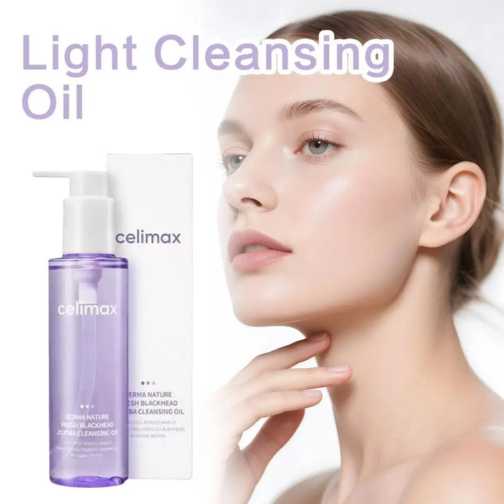 150ml Celimax Light Cleansing Makeup Remover Oil Does Not Clog Pores instantly emulsifies Balance Cleansing Care