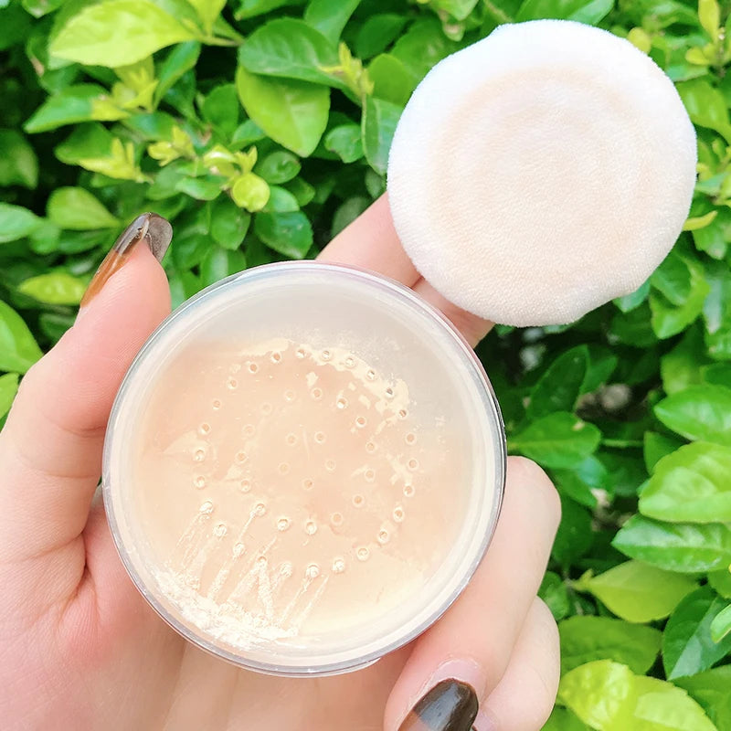 Mack Andy  Lasting Oil Control Pressed Powder Bronzer Natural Brighten Waterproof Loose Translucent Powder Dupes Makeup Women