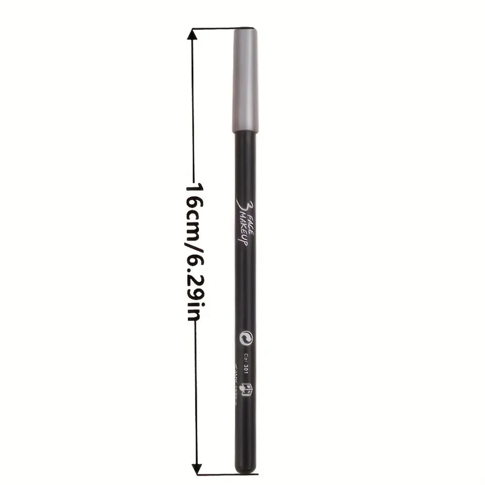 Eyeliner Pen, Waterproof And Sweatproof, Long Lasting Smudge ProofHard Refill Eyebrow Pencil Eye