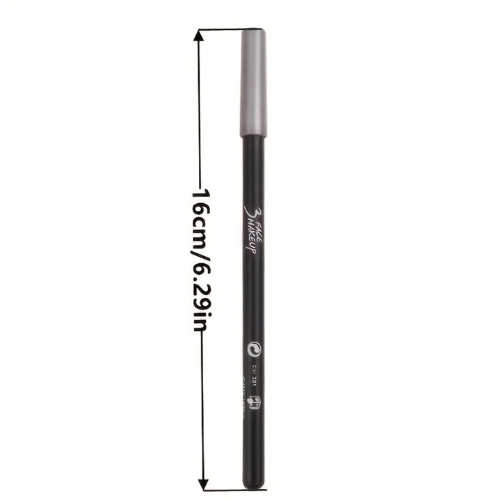 Eyeliner Pen, Waterproof And Sweatproof, Long Lasting Smudge ProofHard Refill Eyebrow Pencil Eye