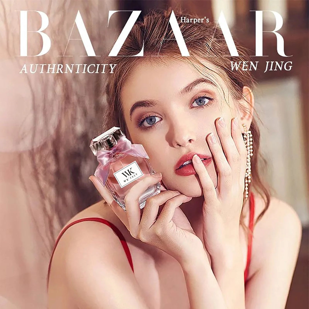 WK JALY Pink Chance Eau De Parfum, Women's Perfume - Floral & Woody, With Notes of Vanilla, Jasmine, & Rose, Idea Gift For Women