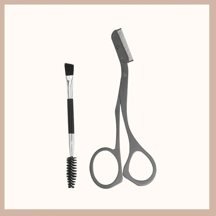 1 2 3 Pcs Eyelash Curler Set Stainless Steel Eyelash Comb Curling and Shaping Tool Makeup Accessories Beauty Kit