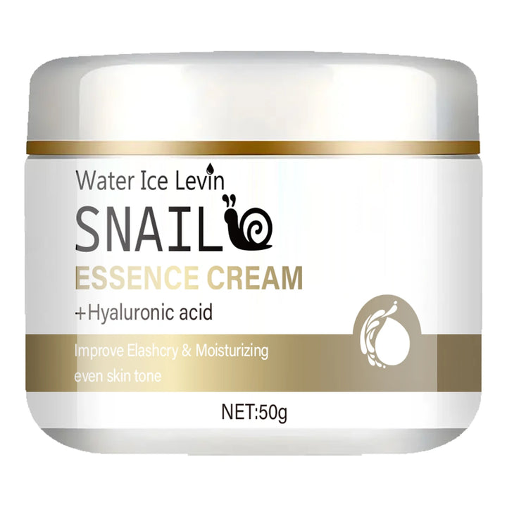 Snail Sticky Moisturizing Cream - Day and Night Cream Contains Niacinamide, Hyaluronic Acid, and Vitamin E for All Skin Types - Firming, Improving and Smoothing Skin Care for Winter and Autum Use