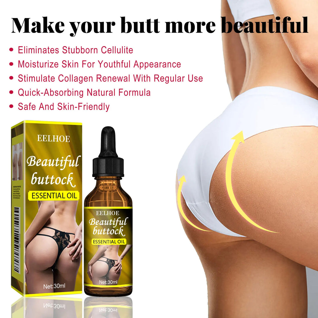 Buttock Essential Oil Butt Lift Up Tighten Shaping Buttock Firming Lifting Moisturizing Massage Oil Buttock Body Care Nourish