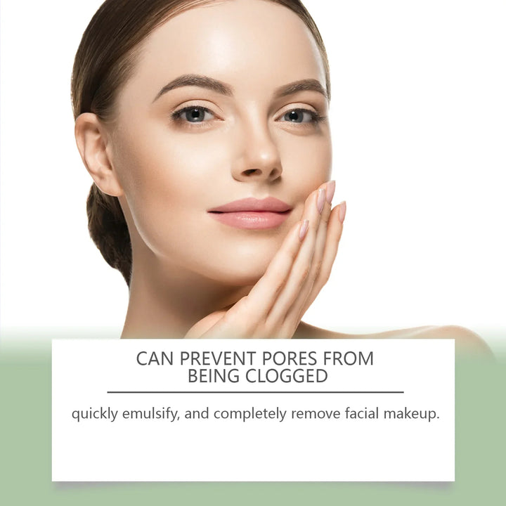 Makeup Removal Oil Non-Greasy Cleanse Purifying Pores Moisturizing Refresher Non Irritating Facial Makeup Remover Cleansing Oil