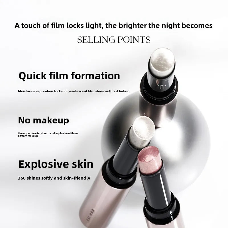 Joocyee Diamond Highlight Stick Brightens The Eyes Pearl Light Burst The Face And The Natural Highlighter Concealer Bronzer