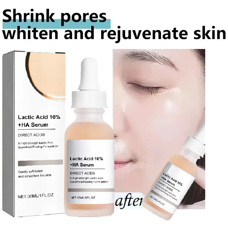 Large Pore essence Lactic Acid Facial Pore Shrinking Product Pore Firming and Smooth Korean Skin Care