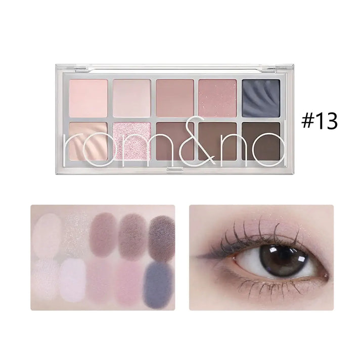 rom&nd BETTER THAN PALETTE,Fine Powder Texture,Long-Lasting Pigmentation,Easy to Blend,Beginner-Friendly,K-Beauty,Korean Makeup