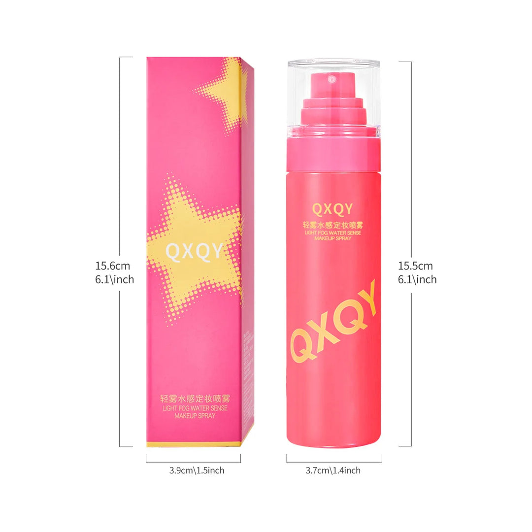 QXQY Waterproof Setting Spray Glossy Matte Base Makeup Control Oil Non-Sticky Waterproof Make-up Fixer Spray for All Skin