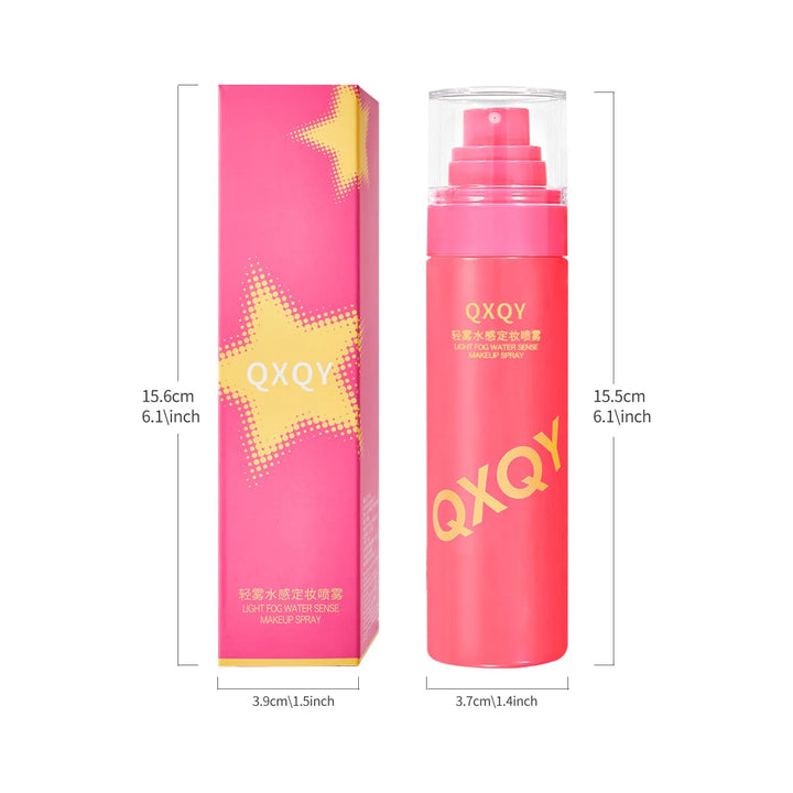 QXQY Waterproof Setting Spray Glossy Matte Base Makeup Control Oil Non-Sticky Waterproof Make-up Fixer Spray for All Skin