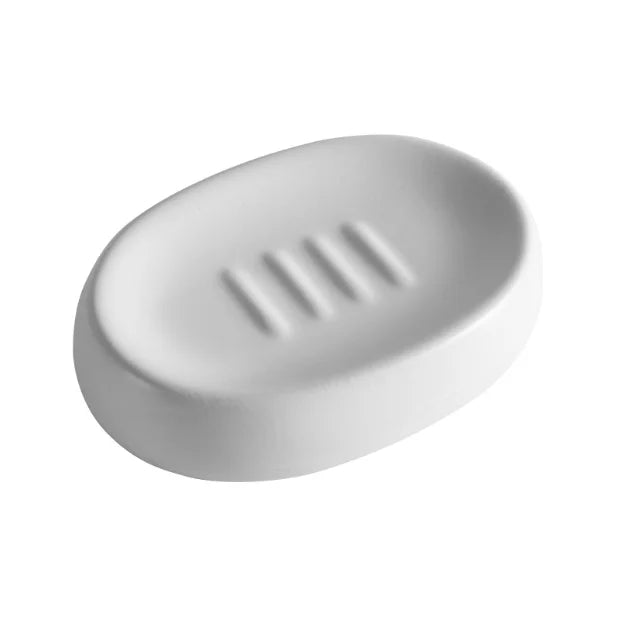 Bathroom Set Ceramic Mouthwash Cup Hand Sanitizer Bottle Toothbrush Rack Soap Dish Four-piece Bathroom Set Receive Bottle Home