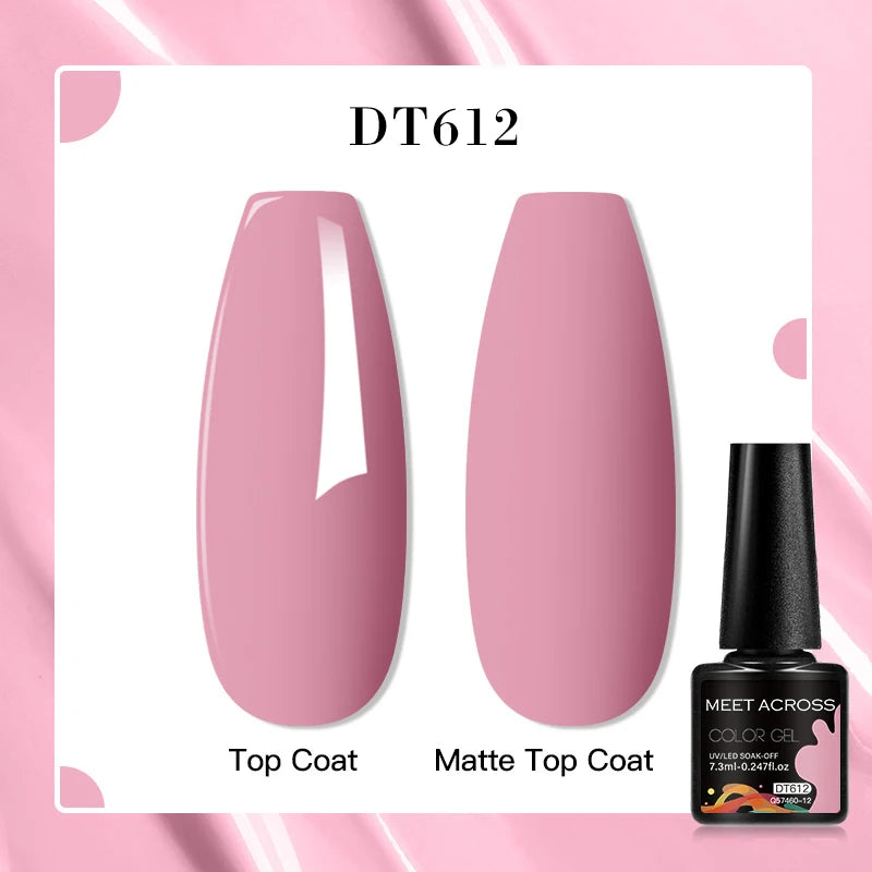 MEET ACROSS 7ml Porcelain White Cat Eye Gel Polish Holographic Glitter Magnetic Galactic Effect Gel Nail Polish Soak Off UV Gel