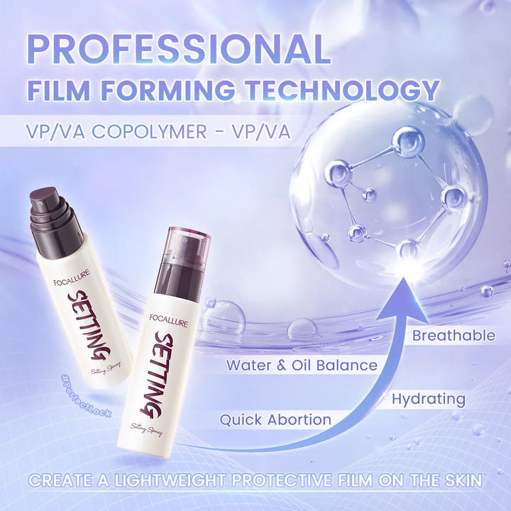 Makeup Setting Spray Fixing Mist For Dry Oily Skin Oil Control Long Lasting Moisturizing Face