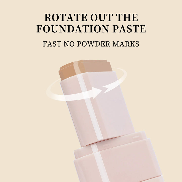 O'cheal Concealer Foundation Stick Facial Matte Bronzer Contouring Coverage Moisturizing Makeup Face Cream Portable With Sponge