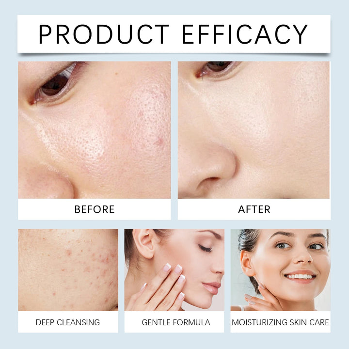 Hoygi 120ml Double Cleansing Gentle Makeup Remover for Face Eyes Soybean Oil Niacinamide No Residue Non Greasy Vegan Cleanser