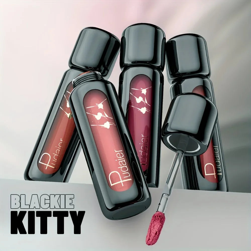 1PC Matte Velvet Lip Gloss, Long Lasting Waterproof Non-Stick Lip Mud, Smooth Lip Makeup Gift for Women, Mother’s Day Gift