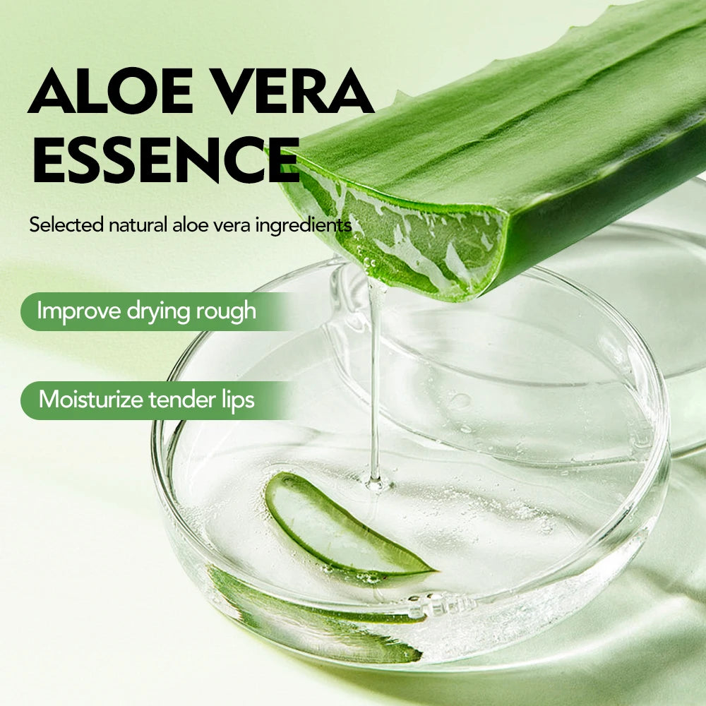 Aloe Vera Color Changing Lipstick – Moisturizing PH Reactive Lip Balm, Transfer-Resistant Long-Lasting Lip Color, Natural Flush